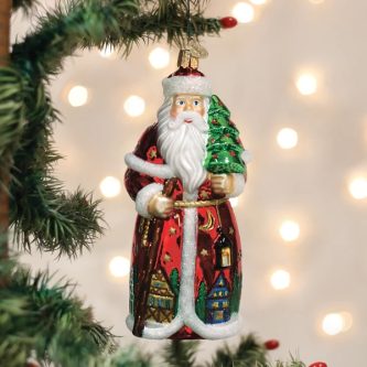 German Weihnactsmann Santa Ornament Old World Christmas