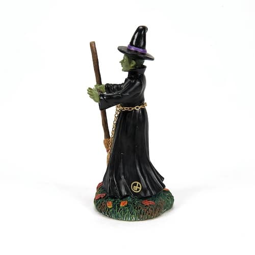 Ghouls Goblins Halloween Village Dept 56 Black Cloak Side