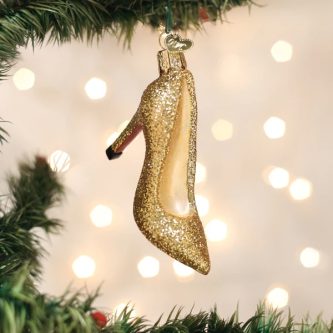 Glam Heel Ornament Old World Christmas