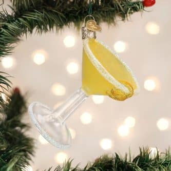 Lemon Drop Martini Ornament Old World Christmas