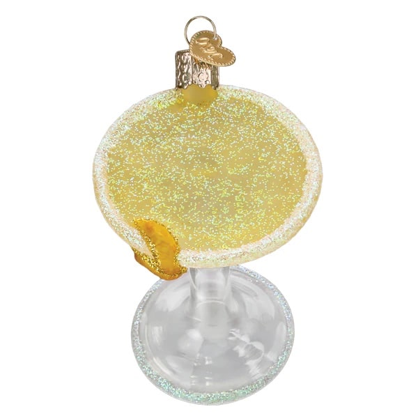 Lemon Drop Martini Ornament Old World Christmas Top