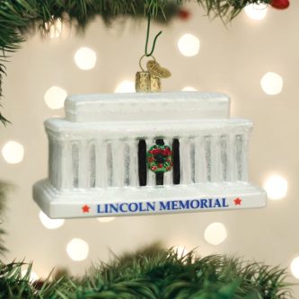 Lincoln Memorial Ornament Old World Christmas