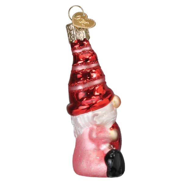 Little Love Gnome Ornament Old World Christmas Side