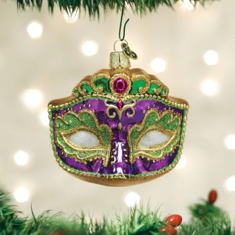 Mardi Gras Mask Ornament Old World Christmas