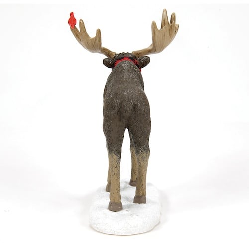 Merry Christmoose Village Accessory Dept 56 Back