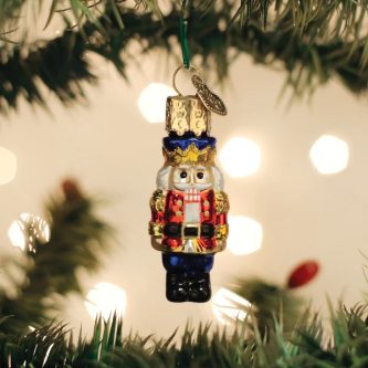 Mini Nutcracker Soldier Ornament Old World Christmas