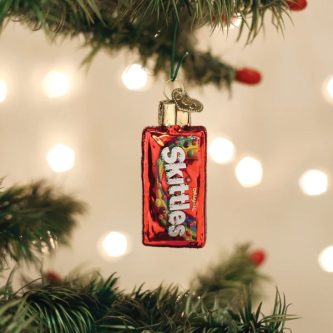 Mini Skittles Bag Ornament Old World Christmas