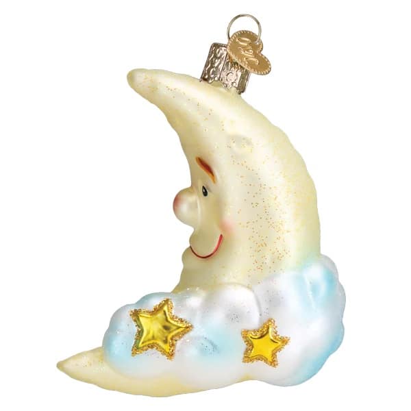 Mister Moon Ornament Old World Christmas Side