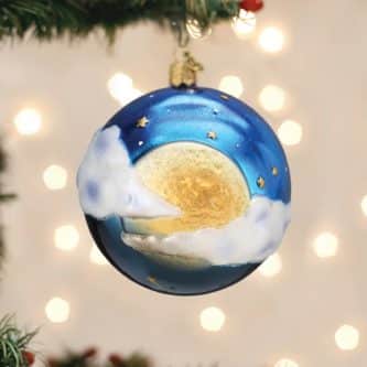 Moon Glow Round Ornament Old World Christmas