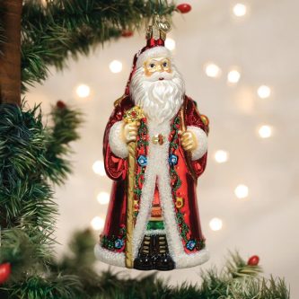 Norwegian Julenisse Santa Ornament Old World Christmas