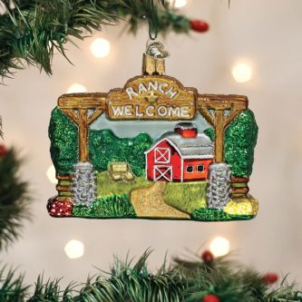 Our Ranch Ornament Old World Christmas