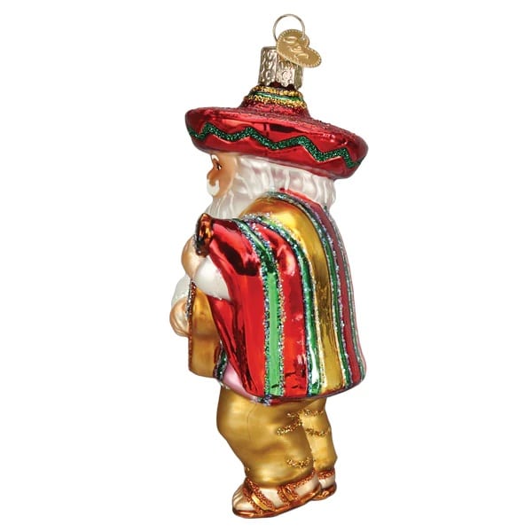 Papa Noel Ornament Old World Christmas Side