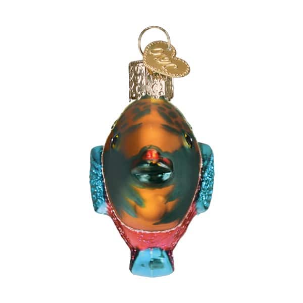 Parrotfish Ornament Old World Christmas Front