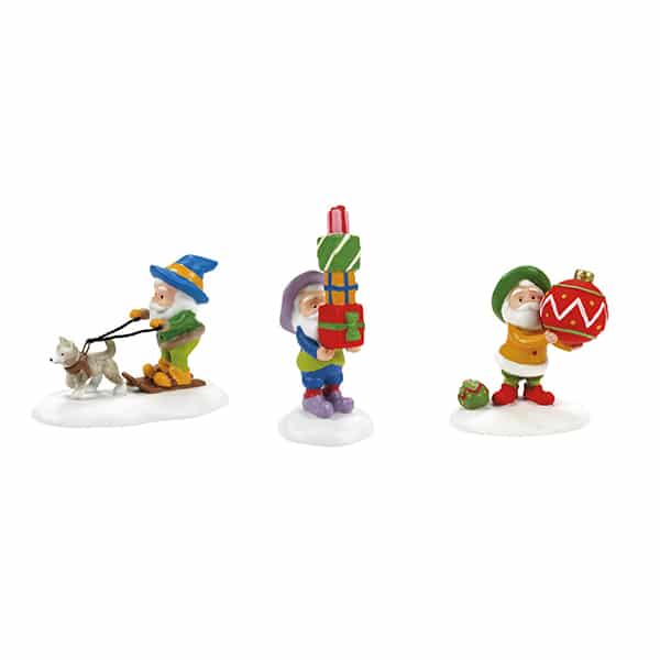 Trio of Friends North Pole Village Dept 56