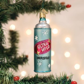 Ultra Hold Hairspray Ornament Old World Christmas