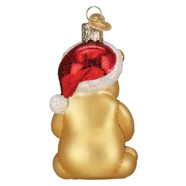 Winnie the Pooh Ornament Old World Christmas Back