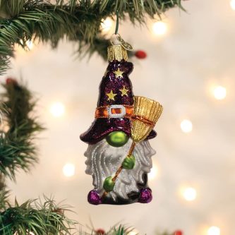 Witch Gnome Ornament Old World Christmas