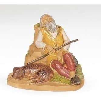 Abram Shepherd With Dog 2024 Fontanini Nativity Collection