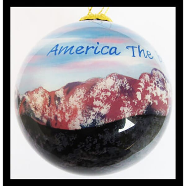 America the Beautiful Ornament