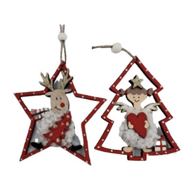 Angel or Reindeer Ornaments