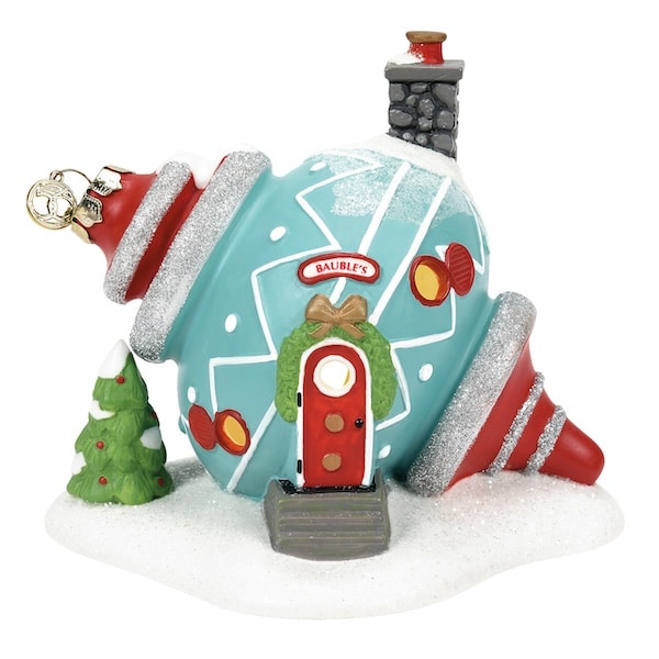 Baubles Ornament House North Pole Village Dept 56