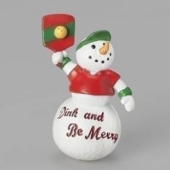 Dink And Be Merry Snowman Ornament