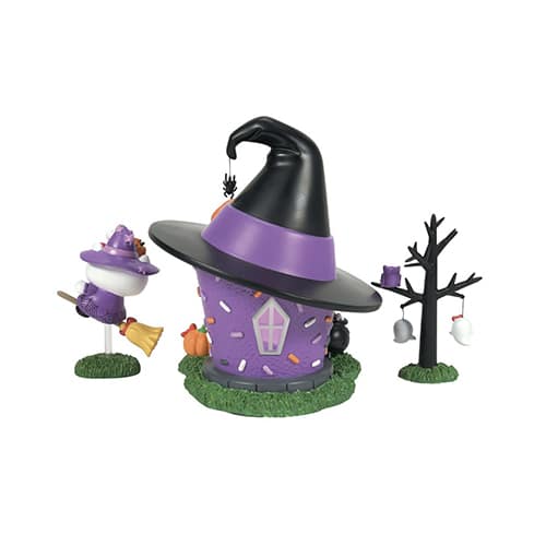 Hello Kittys Witch Tower Sanrio Village Dept 56 Back