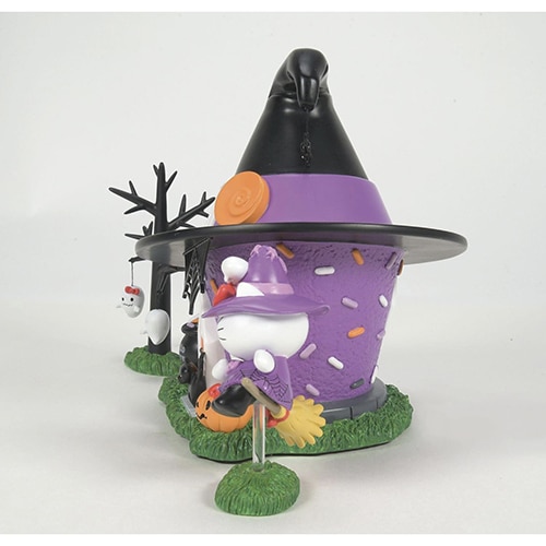 Hello Kittys Witch Tower Sanrio Village Dept 56 Side