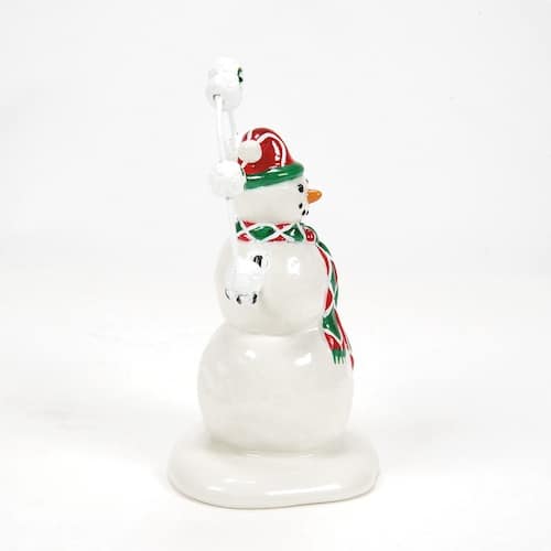 Lucky the Snowman 2024 Village Accessory Dept 56 Side