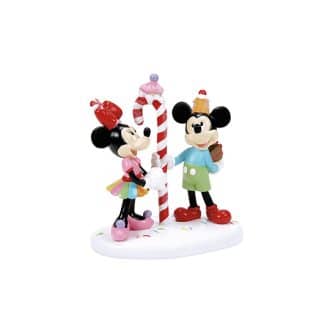 Mickey Minnie Share A Treat Disney Village Dept 56