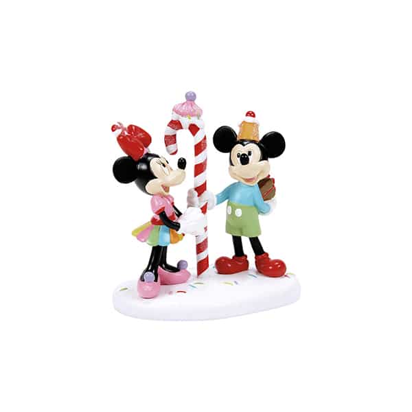 Mickey Minnie Share a Treat Disney Village Dept 56