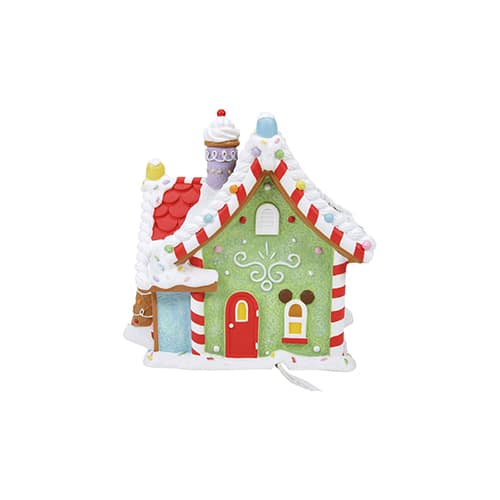 Mickeys Peppermint Villa Disney Village Dept 56 Back