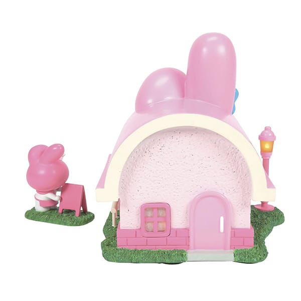 My Melodys Bakery Sanrio Village Dept 56 Back