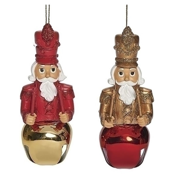 Nutcracker Jingle Bell Ornament