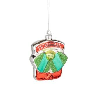 Pickleball Paddle Ball Ornament