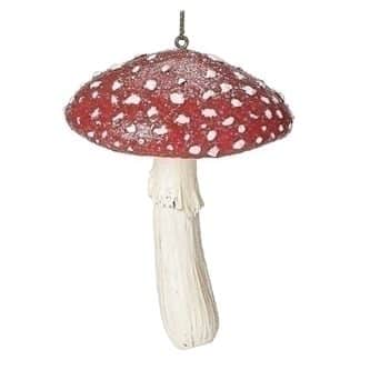 Red And White Mushroom Keepsake Ornament