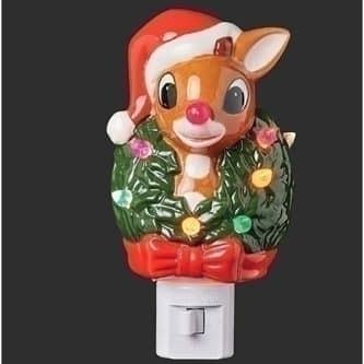 Rudolph Wreath Night Light