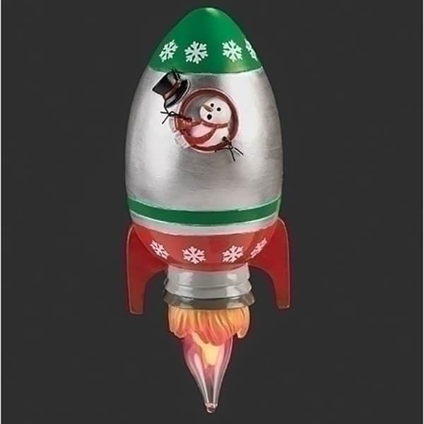 Snowman Rocket Night Light