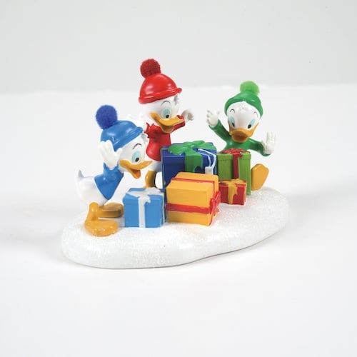 Thank You Uncle Donald Disney Village Dept 56 Front