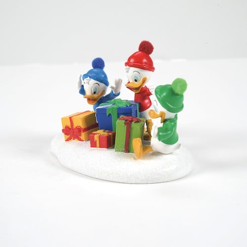 Thank You Uncle Donald Disney Village Dept 56 Side