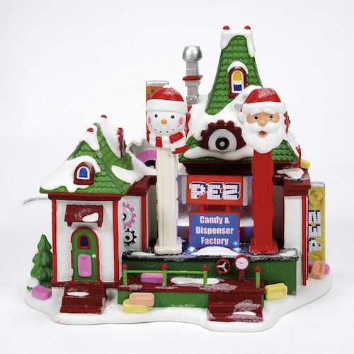 the Imperial Palace of Pez North Pole Village Dept 56 Front