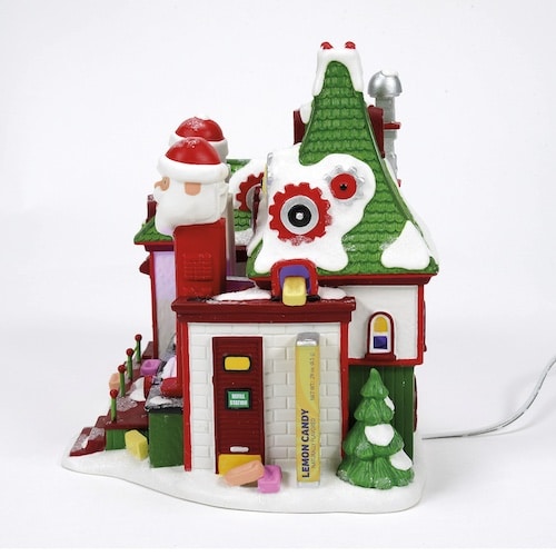 the Imperial Palace of Pez North Pole Village Dept 56 Side Two