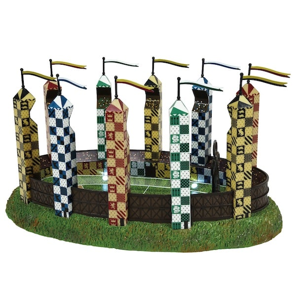 the Quidditch Pitch Harry Potter Village Dept 56