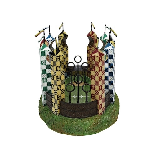 the Quidditch Pitch Harry Potter Village Dept 56 Side