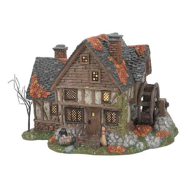the Sanderson Sisters Cottage Halloween Village Dept 56