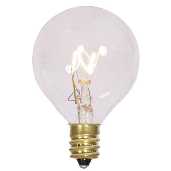 Twinkle Bulbs G40 Clear or Multi Clear