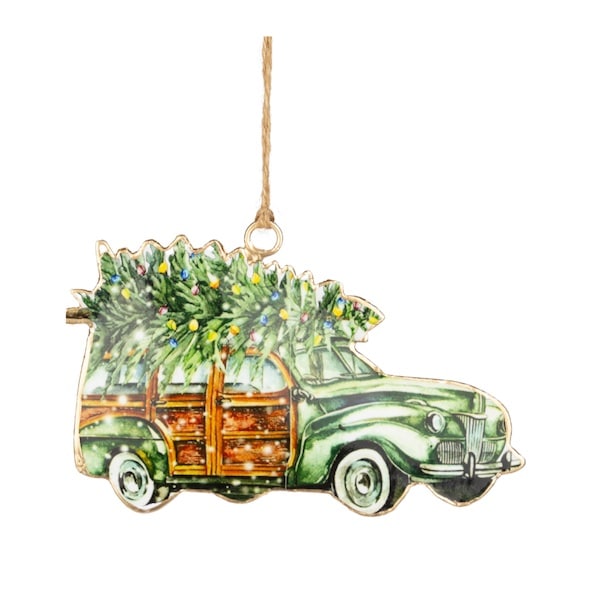 Vintage Station Wagon Ornament