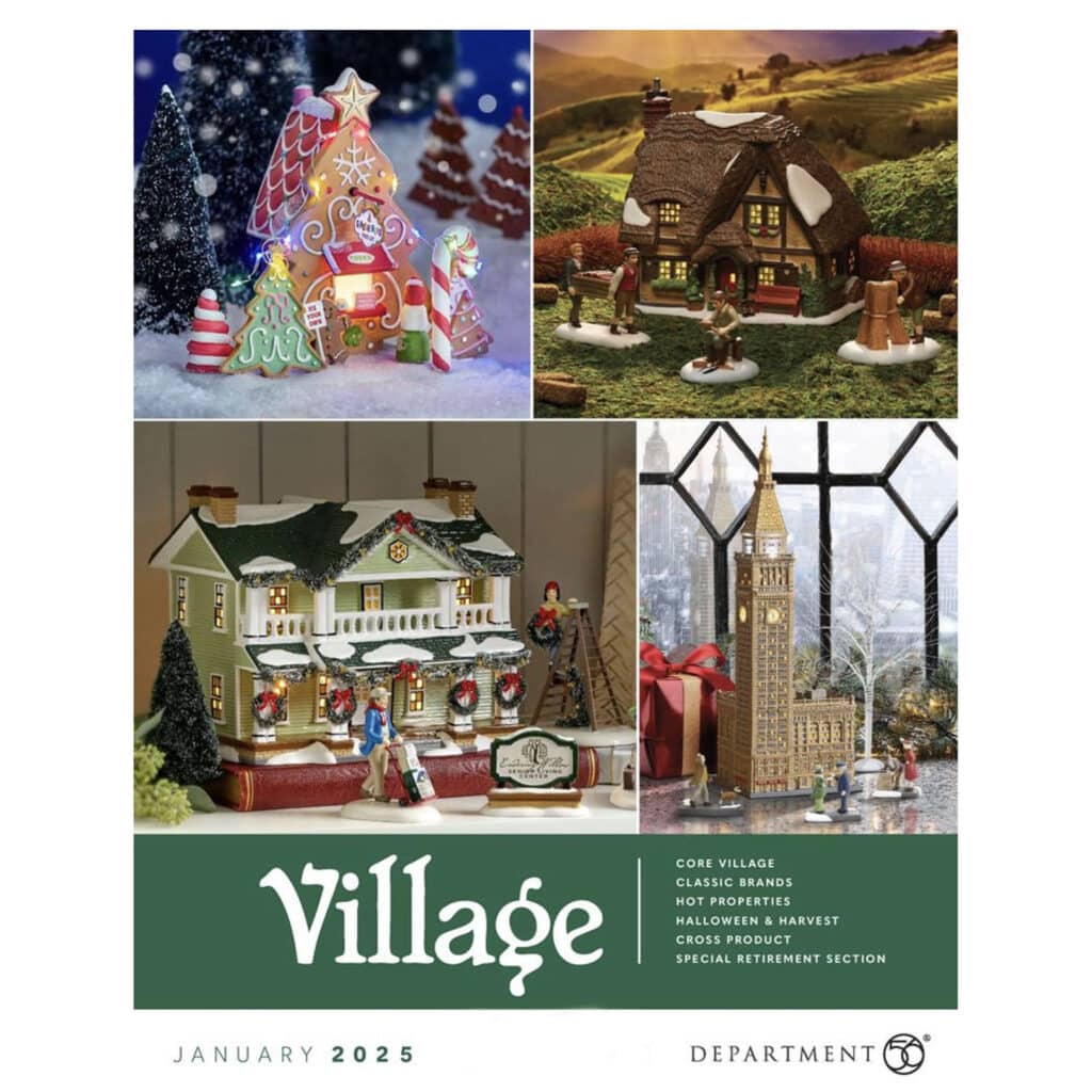 2025 Dept 56 Village Catalog