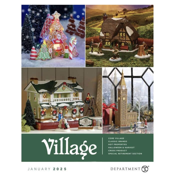 2025 Dept 56 Village Catalog