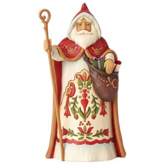Austrian Santa Figurine By Jim Shore